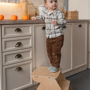 Neuheit Kinder Tritthocker aus Holz